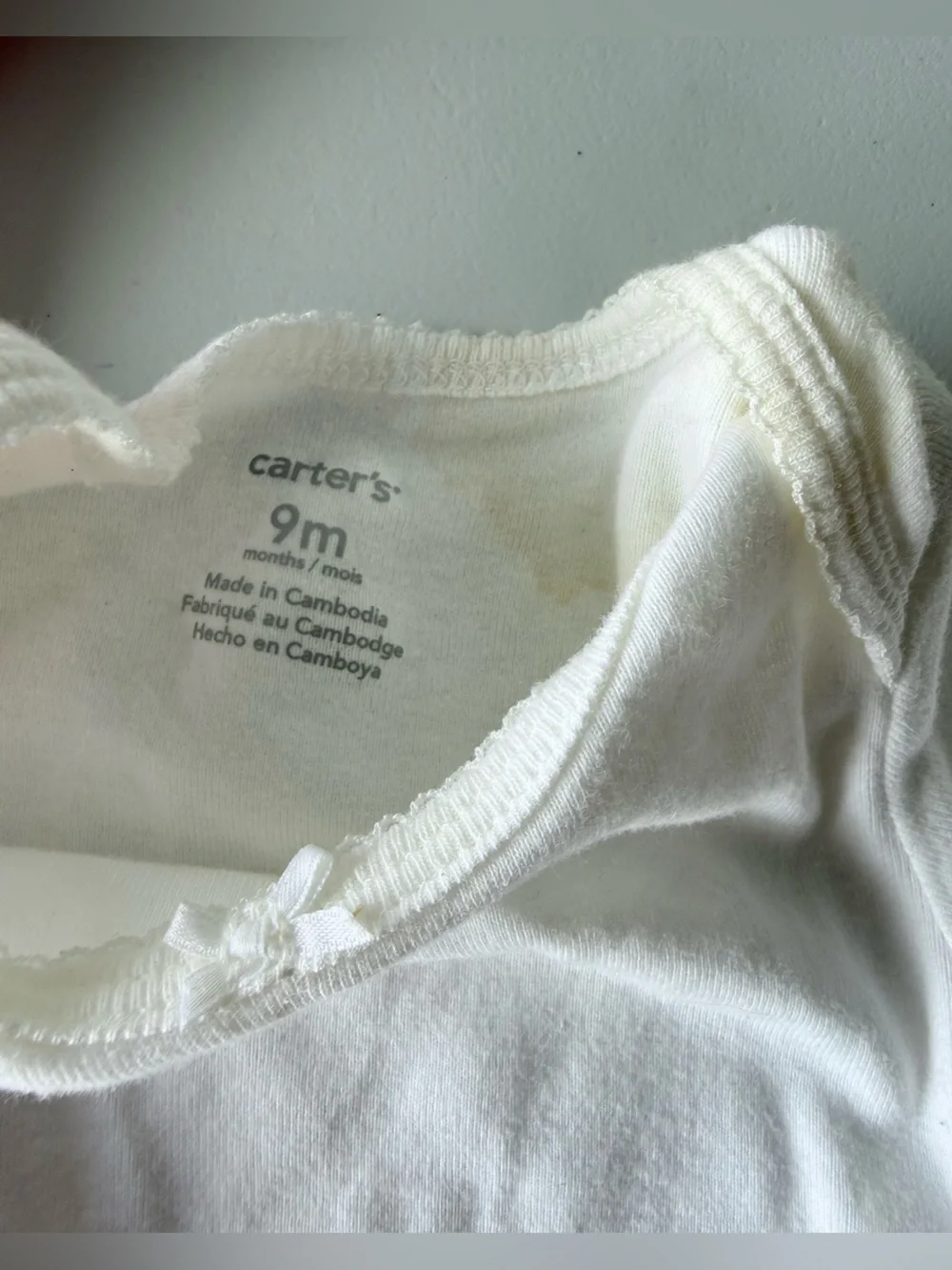 Pink and White Short-Sleeve Baby One-Piece Bodysuits